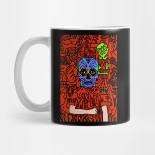 Unique C 3PO Pixel Art Male Character Tee Design Mug